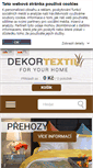 Mobile Screenshot of dekortextil.cz